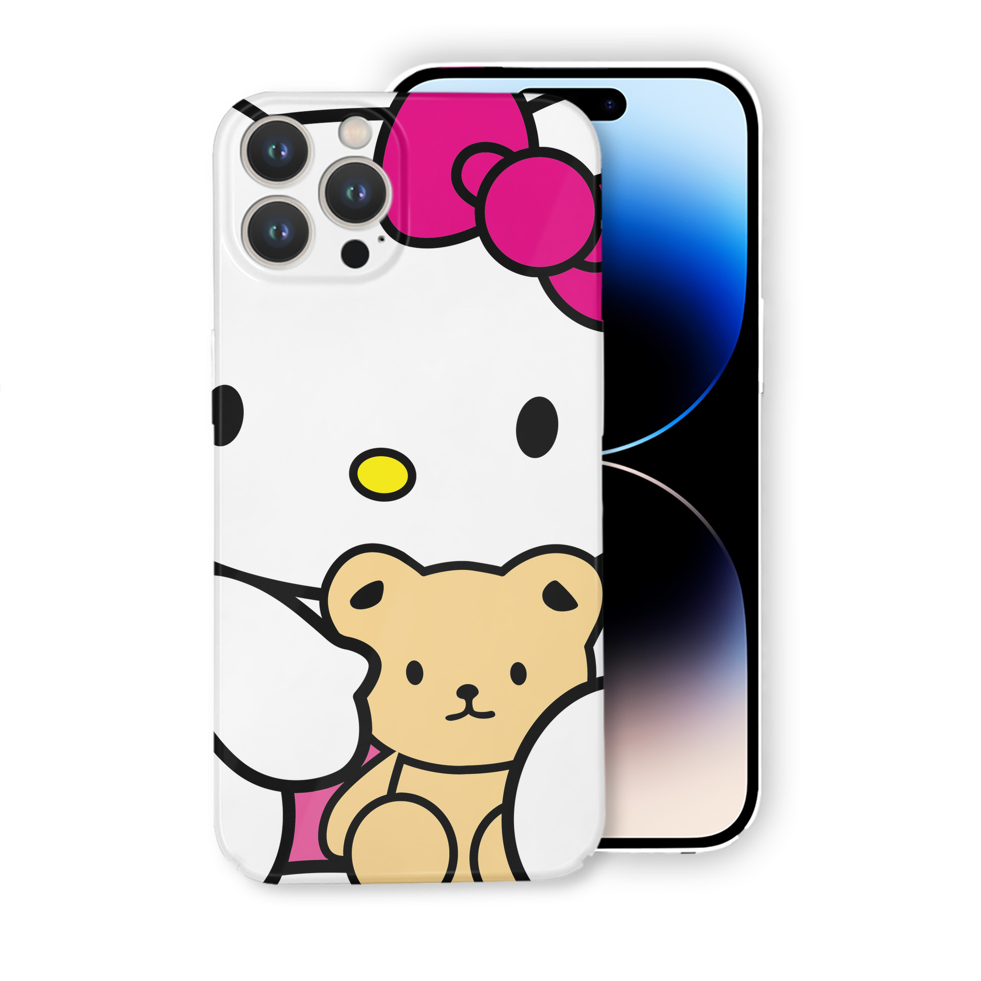 （画像用） Hello Kitty ハローキティ 【iPhone 14シリーズ対応】ハードケース